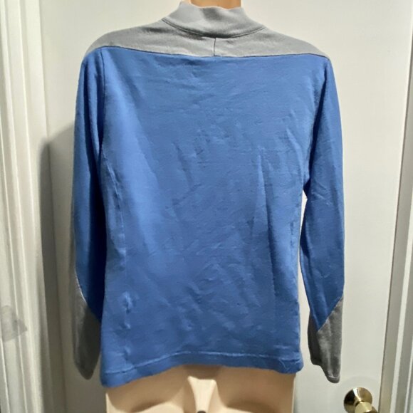 Icebreaker Sport 320 New Zealand Merino Wool Half Zip Base Layer Top Shirt  L - Picture 3 of 11